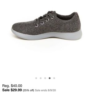 NIB Gray Shoes Size 9